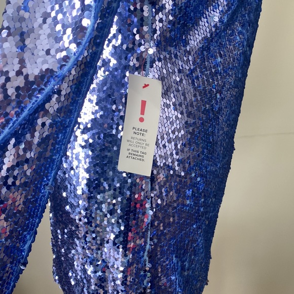 Bardot One Shoulder Sequin Dress ✨🔹Size US 6 / Medium - Picture 4 of 8